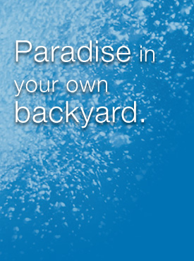 Paradise in your own backyard. Alex Recreation